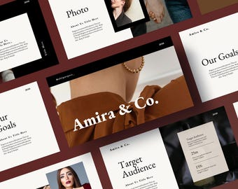 The Minimal Presentation Template