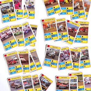 High Speed Quartett | ASS Autoquartett | 1980er | Rennwagen-Spiel | Motorsport Vintage