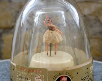 Vintage Bols Ballerina Flasche aus den 50er Jahren