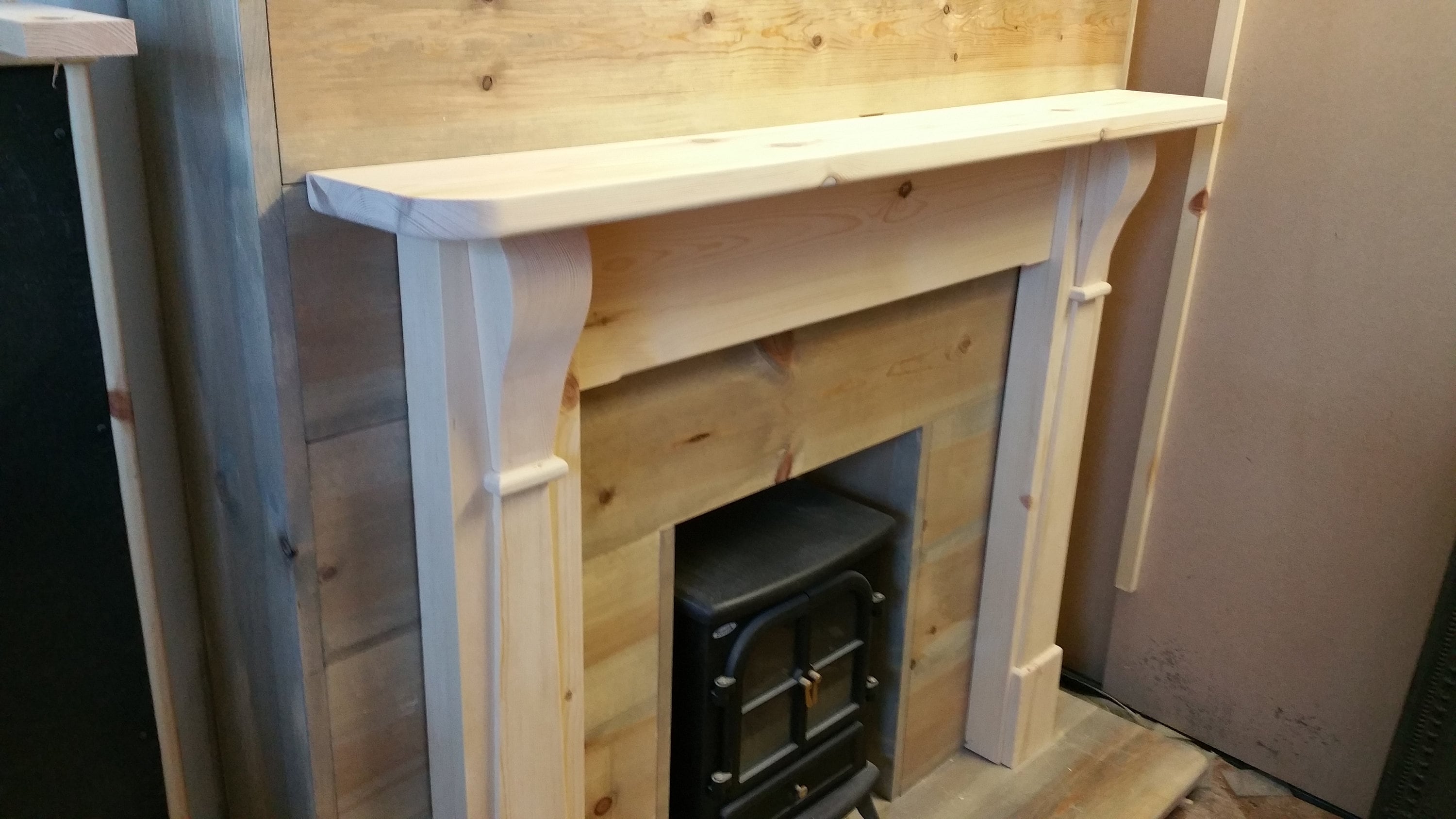 ART DECO ARTS and Crafts Style Fire Surround Fireplace in Real - Etsy