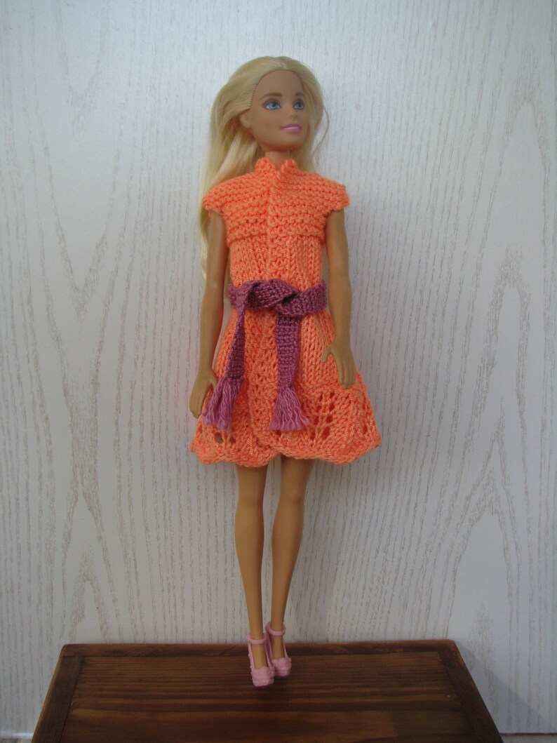 barbie orange dress