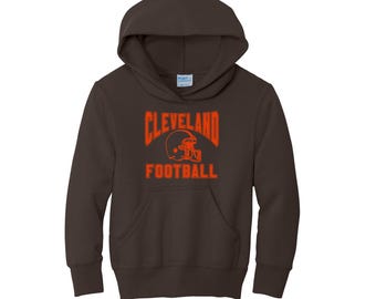 Youth Cleveland Football Hoodie