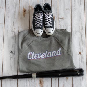 Vintage Cleveland Baseball Crewneck Sweatshirt