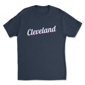 Vintage Cleveland Navy, Red & White '
