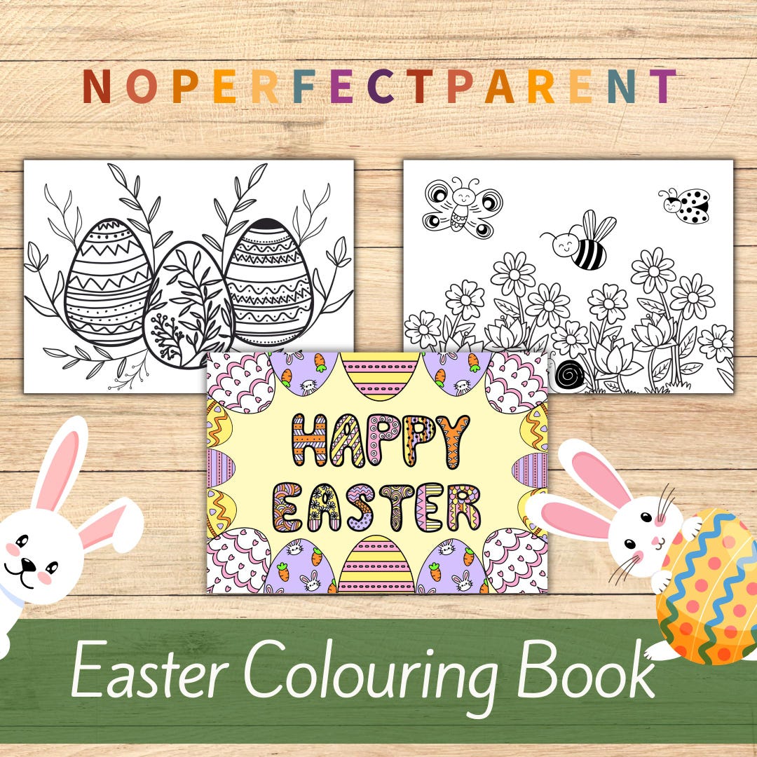 Easter Colouring for Kids 20 Printables for Easter Worksheets for ...