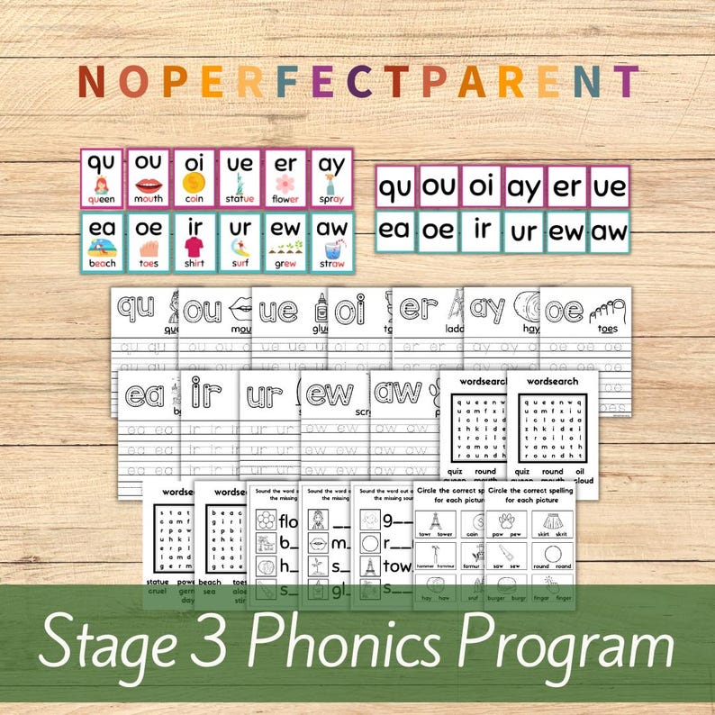 Learn to Read| Phonics Programme Stage 3| 40+ Pages| Teach Kids to Read