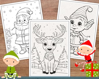 Christmas Colouring Activities For Kids Colouring pages for Christmas Activity for Kids Printable Colouring Book For Christmas