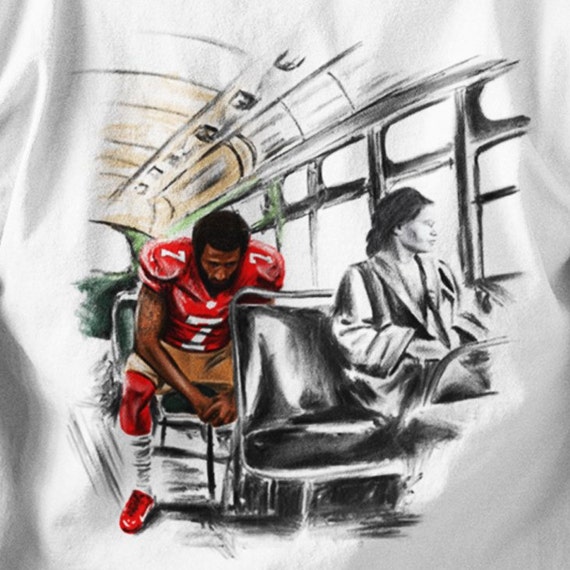 colin kaepernick rosa parks shirt