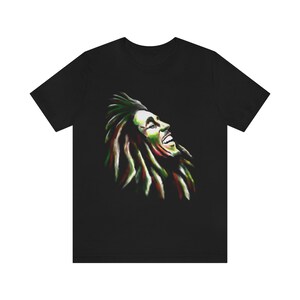 Bob Marley T-Shirt | Unisex Reggae Tee | Jamaican Music Icon Shirt | Casual Cotton Top | Gift for Music Lovers