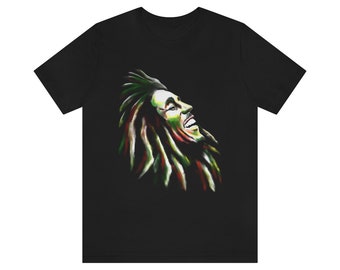 Bob Marley T-Shirt | Unisex Reggae Tee | Jamaican Music Icon Shirt | Casual Cotton Top | Gift for Music Lovers