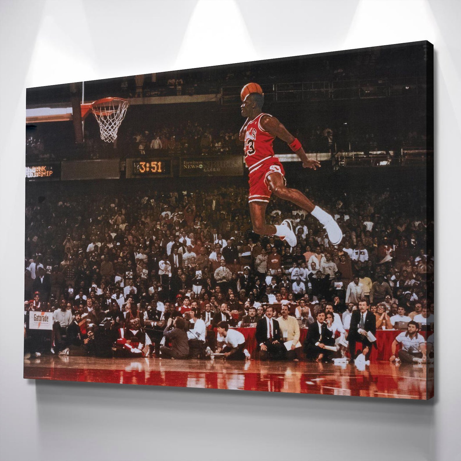 michael jordan free throw dunk