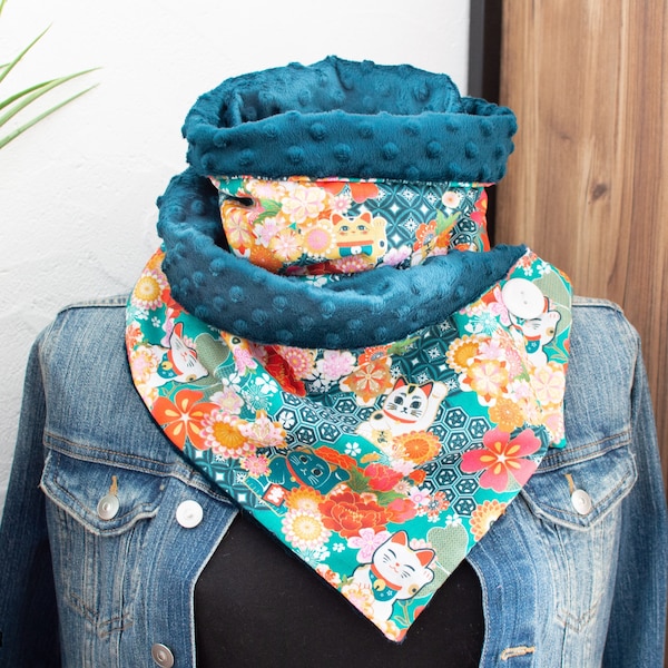 Echarpe Femme, foulard, écharpe, châle, snood, idée cadeau femme