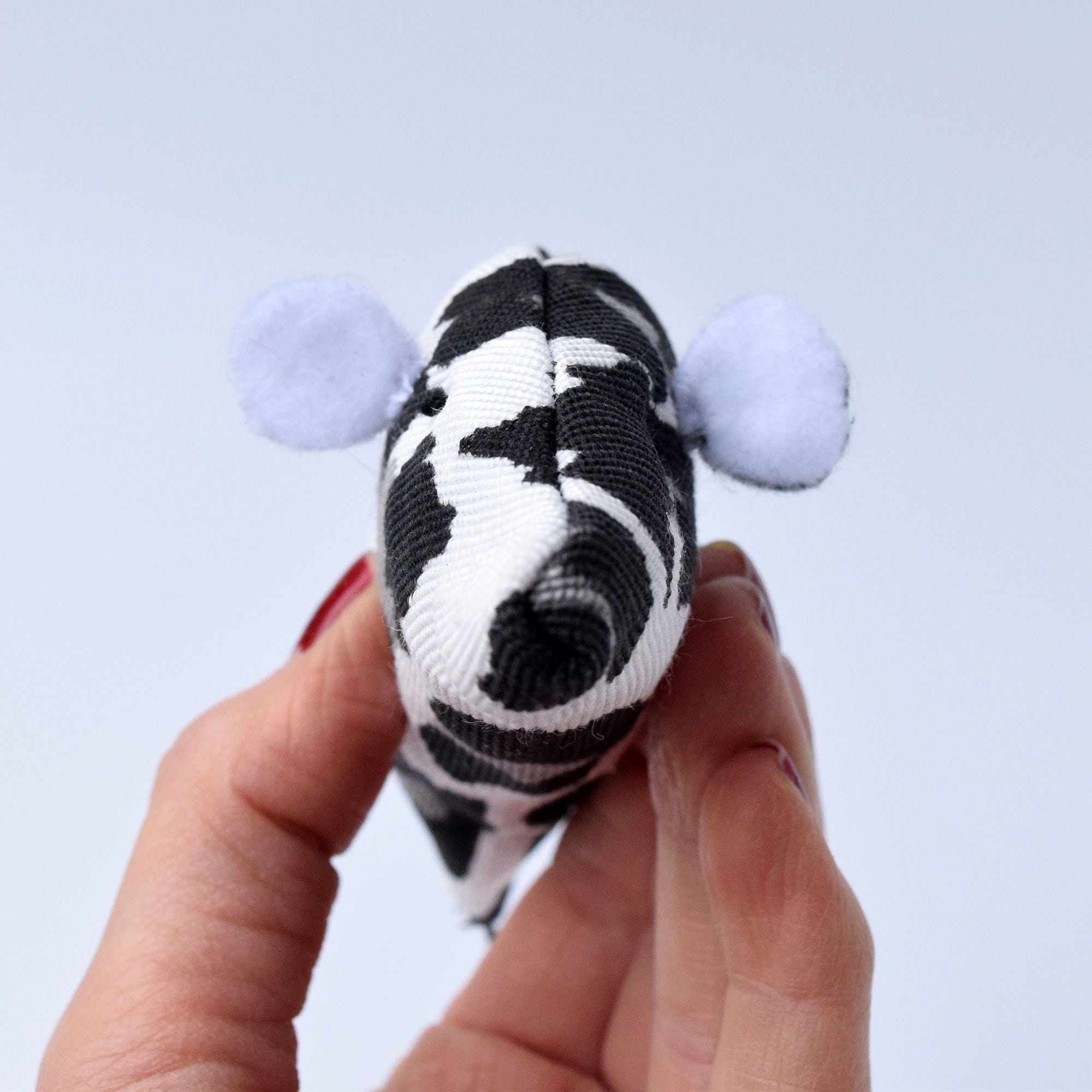 Organic Catnip Mouse Toy Leopard Print Cat Toy Modern Etsy