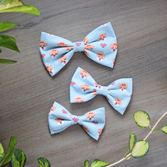 union jack cat bow tie