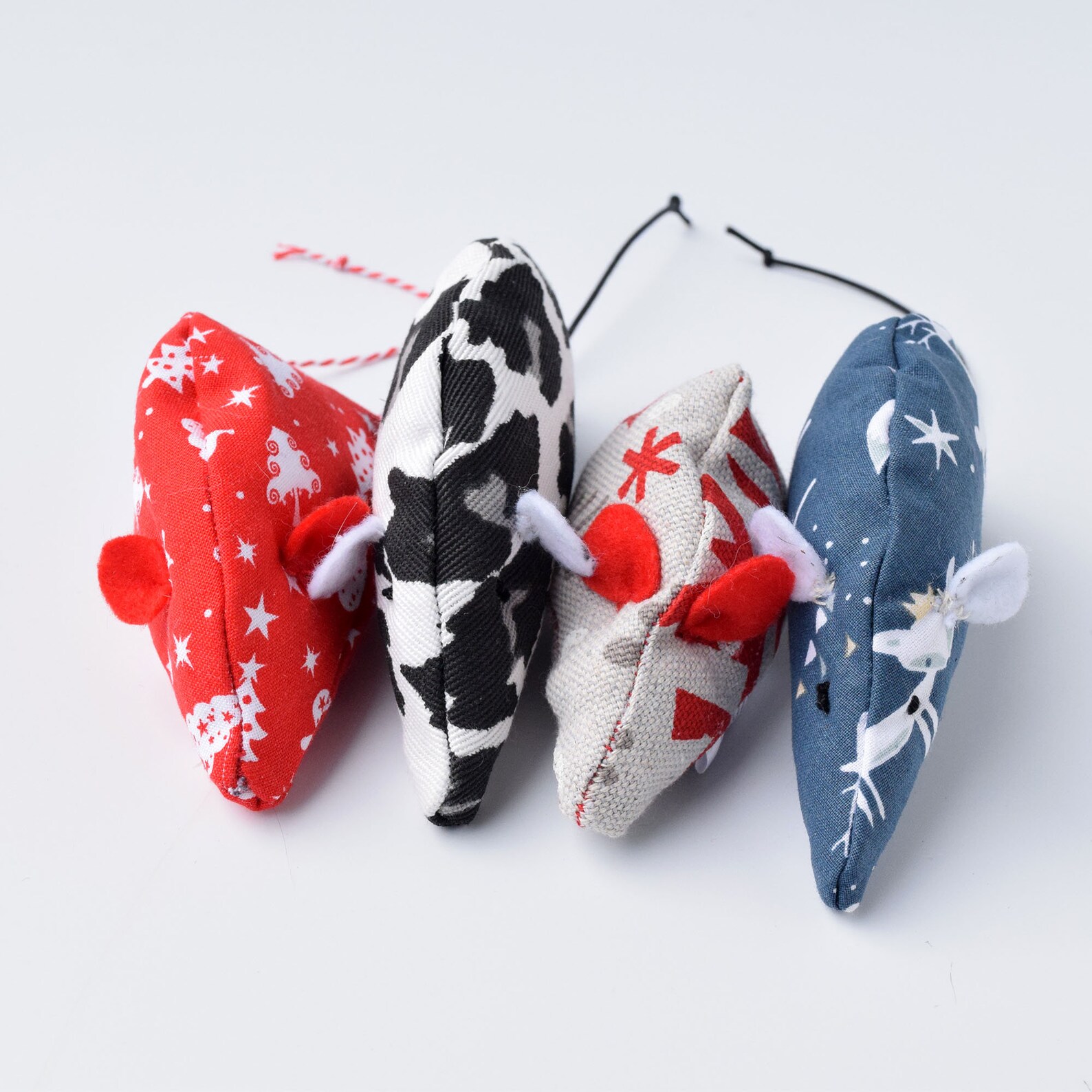 Organic Catnip Mouse Toy Leopard Print Cat Toy Modern Etsy