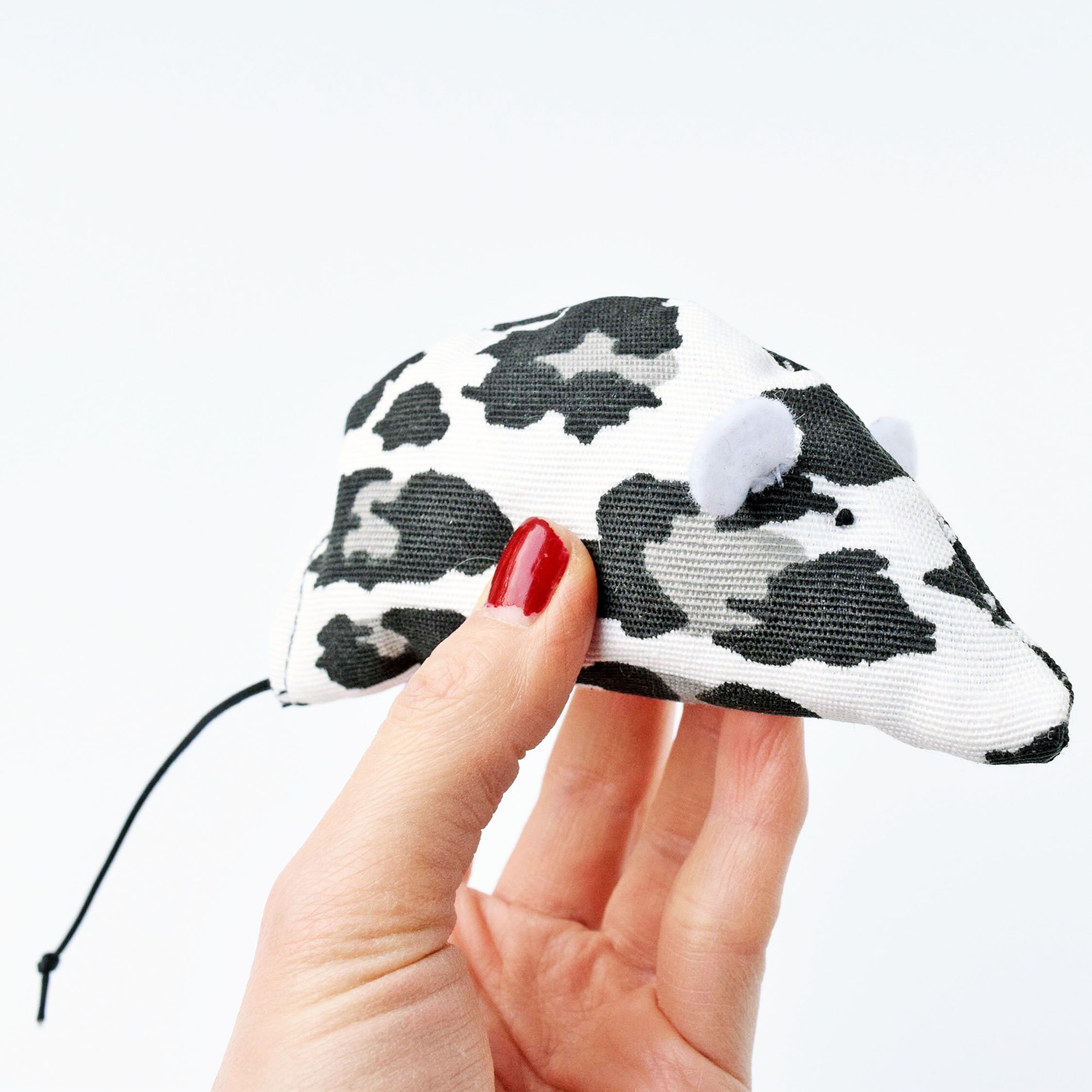 Organic Catnip Mouse Toy Leopard Print Cat Toy Modern Etsy