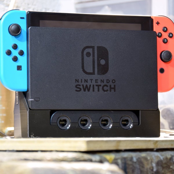 Dock Switch Ultimate - Gamectuка пртов GameCube для 3D-Печьнои к оригиной док-станции Nintenda Switch