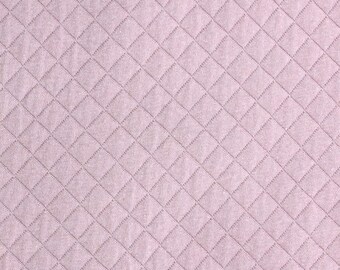 Quilted FRANCE DUVAL-STALLA pink Jersey fabric