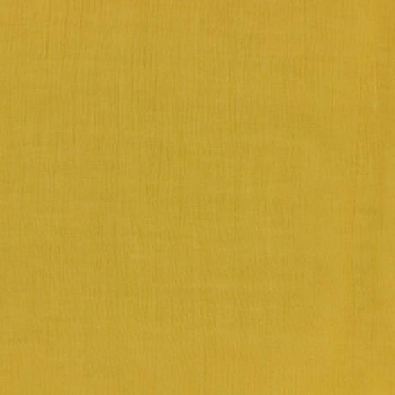 STALLA banana yellow Fabric crepe Uni FRANCE DUVAL
