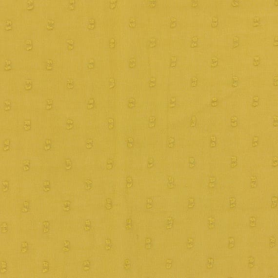STALLA banana yellow Fabric crepe Uni FRANCE DUVAL