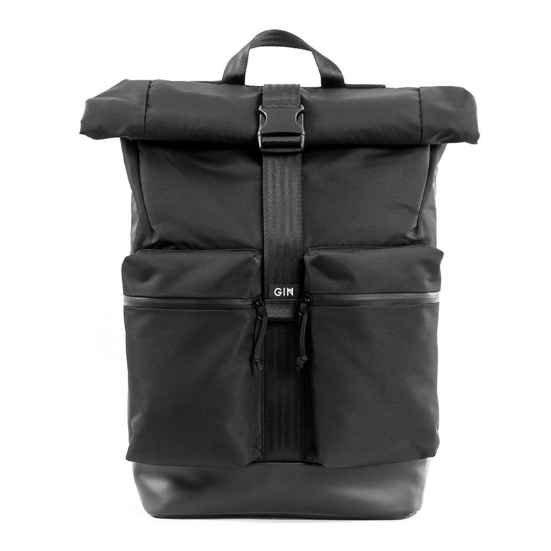 Laptop Backpack Rucksack Damen Vegan Rucksack Roll Top Etsy