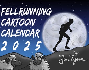 Fellrunning Cartoon Calendar 2025