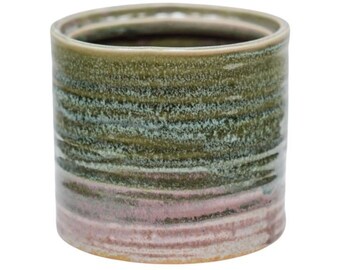 Avonlea Green Rippled Planter