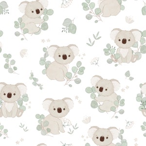 Fabric to the cut Koalas AG (cotton to the cut)