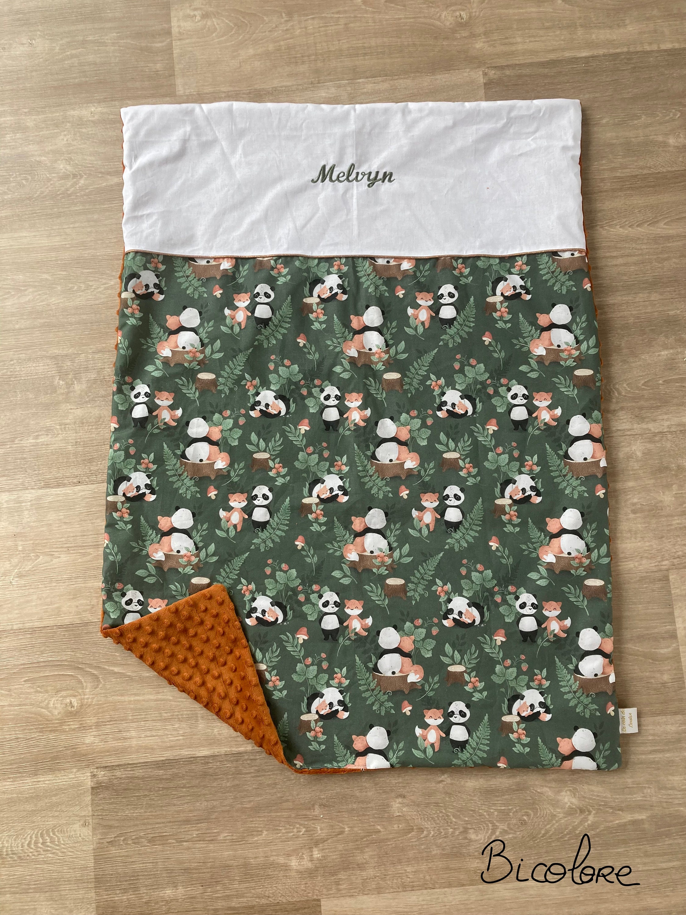 Couverture Bébé Personnalisable-