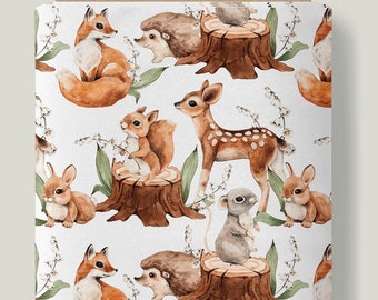 Fabric to cut forest animals (cotton to cut)