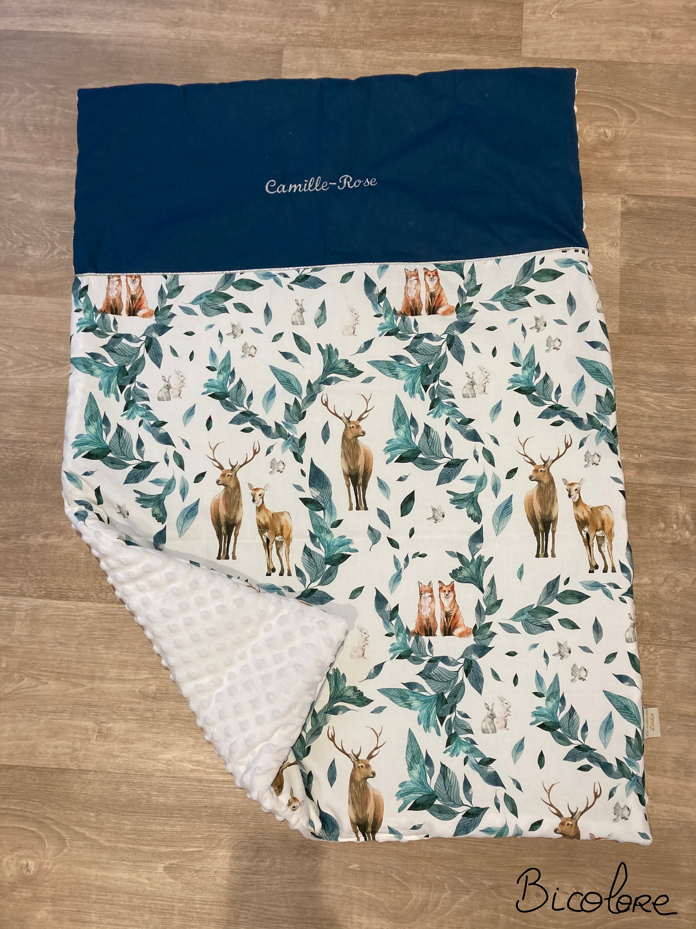 Couverture Bébé Personnalisable-