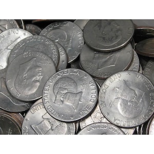 100 Bicentennial 1976 Eisenhower Ike (Silver) Dollar Coins FREE SHIPPING