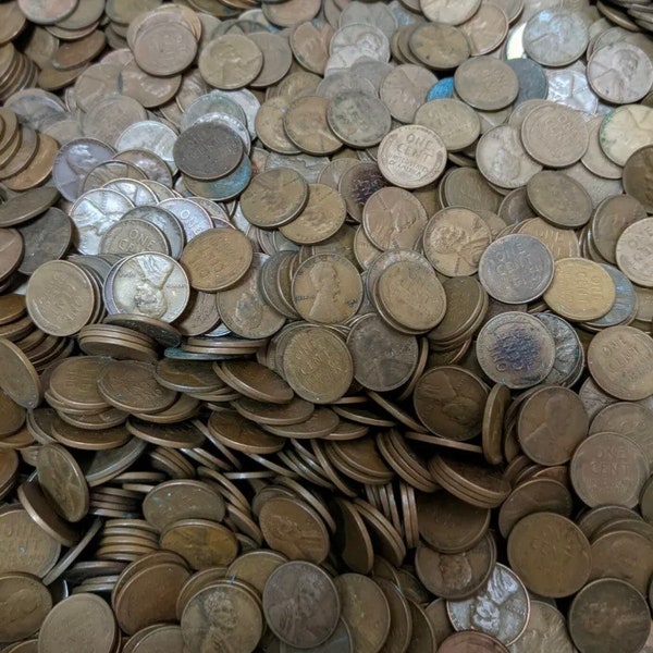 Wheat Penny Bulk Etsy