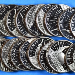 1986 Liberty Coin Proof Set - Etsy