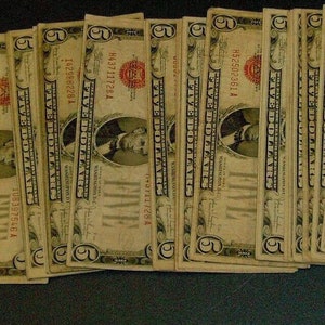 1928 5 Dollar United States Note Red Seal Nice Condition FREE SHIPPING legal tender five