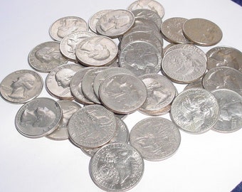 Roll of 40 Vintage US Bicentennial Quarters 1776-1976 Drummer Boy Quarter Coins FREE SHIPPING