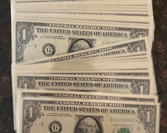 1963 One Dollar Bill Uncirculated Federal Reserve Star Note FRN FREE SHIPPING cu unc