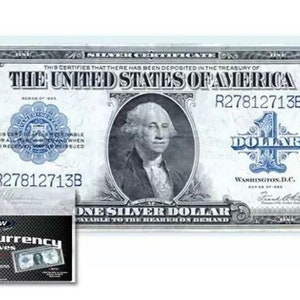 Packs of 100 Plastic Currency Sleeves for LARGE Sized United States Bills  - Fits up to 7 7/16 x 3 1/4 Notes FREE SHIPPING