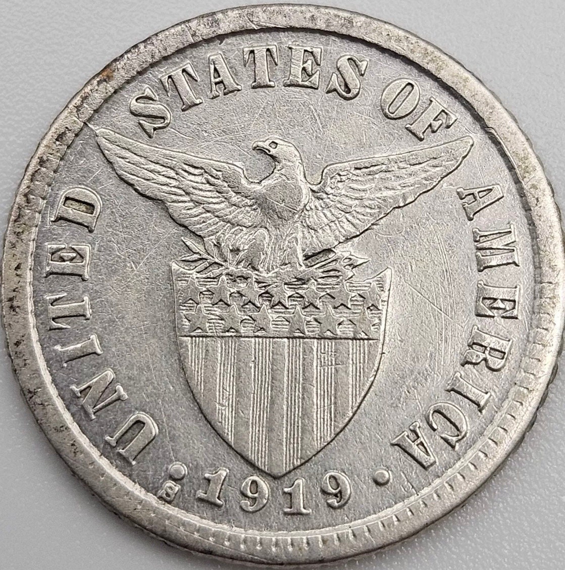 10Centavos 　シルバー　銀貨　アメリカ統治下フィリピン　1907他 10Centavos シルバー 銀貨 アメリカ統治下フィリピン 1907他