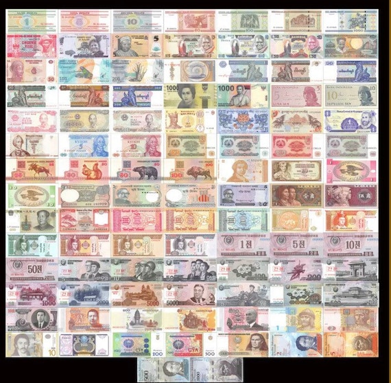 New banknotes 100 Different world paper money collection ,High Quality!