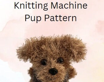 Scrappy Dog Circular Knitting Machine PDF PATTERN - Etsy