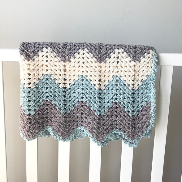 Chevron Baby Blanket Etsy