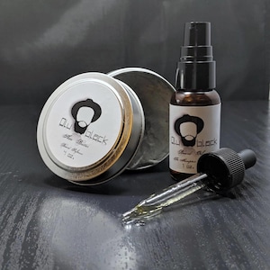 Exklusives Bartöl & Butter Geschenk-Set | Organic Bartpflege Set für Ihn | Glatte Bart Garantie | Geschenk für Mann, Freund, Vater