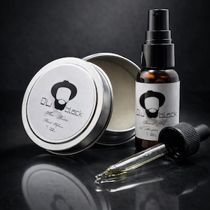 Organic Beard Oil & Butter Gift Set | Grooming Kit for Men