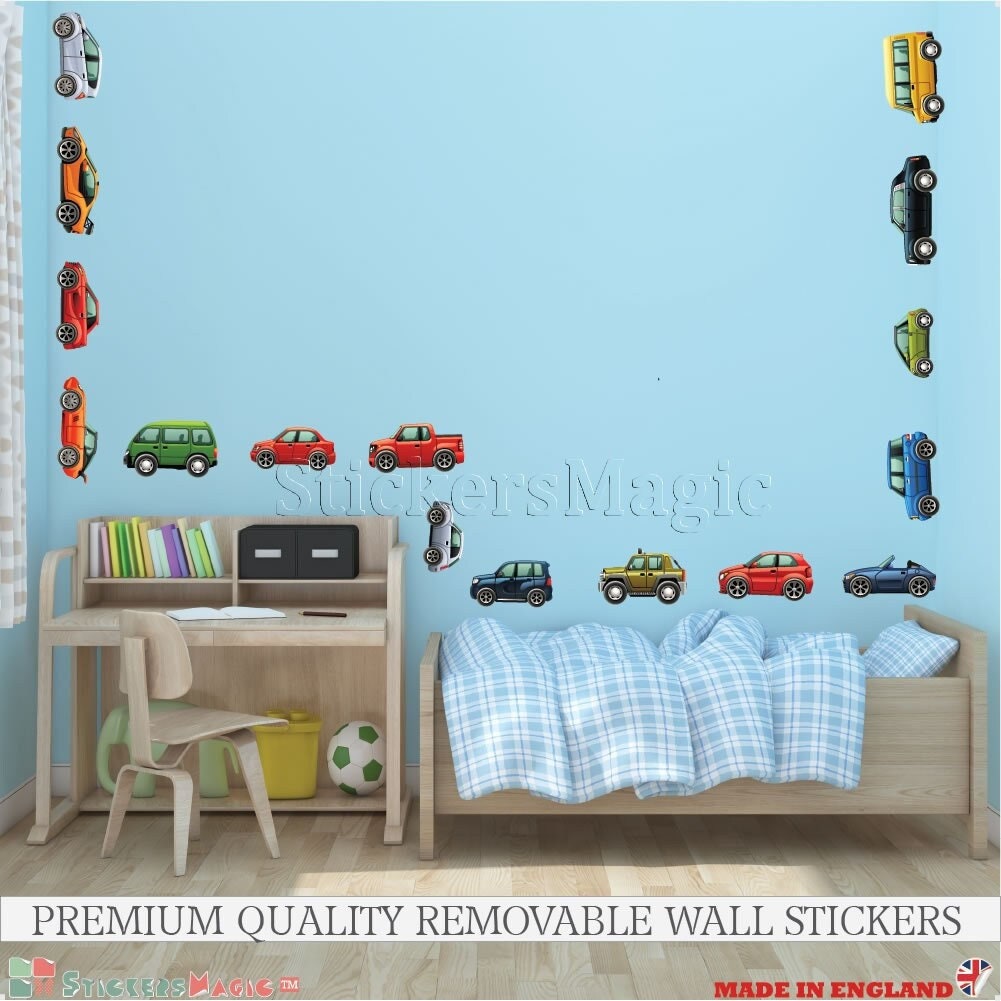 Car wall sale stickers for nursery
