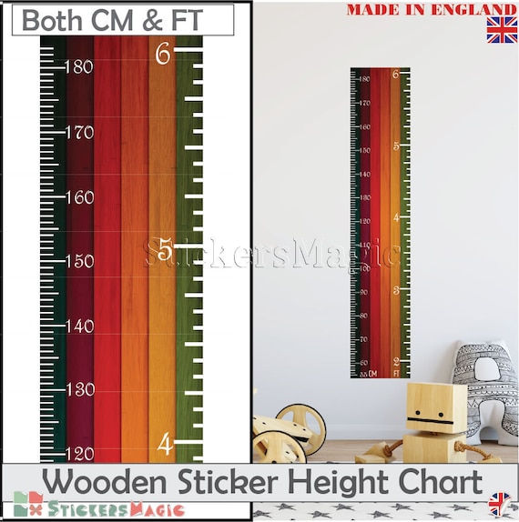 Wooden Height Chart Nz