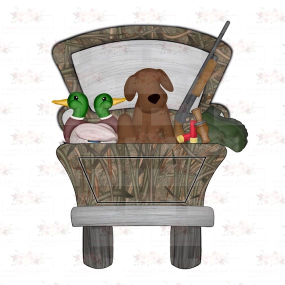 Camo Duck Hunting Truck PNG Instant Digital Download Etsy