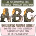 Deer Hunting Alphabet Letters Set 3D Element Letters Camouflage Letters ...