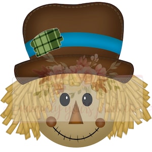 Boy Scarecrow | hand drawn l Instant Download | Fall | PNG | Halloween Sublimation | Digital Design | Thanksgiving