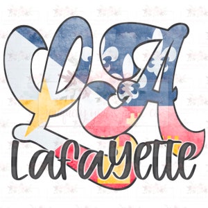 Dark Tones Acadian Flag Retro LA | Lafayette LA | Acadiana | Louisiana | Cajun retro | Hand drawn | PNG | Sublimation | Digital design